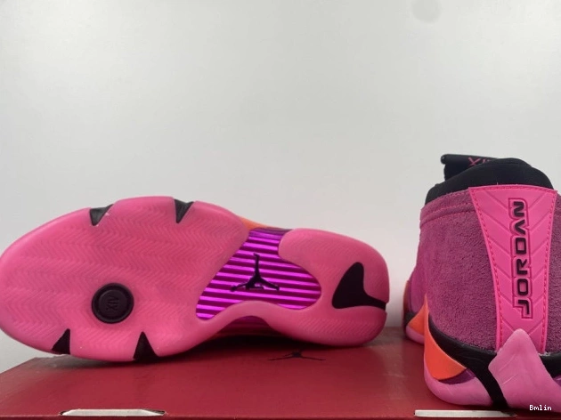 Bmlin DH4121-600 Jordan 14 Pink (W) Low Shocking Retro 0812